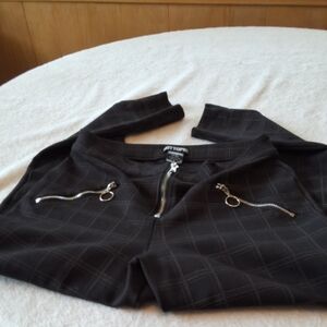 Hot Tropic Plaid Womens Pants Size S